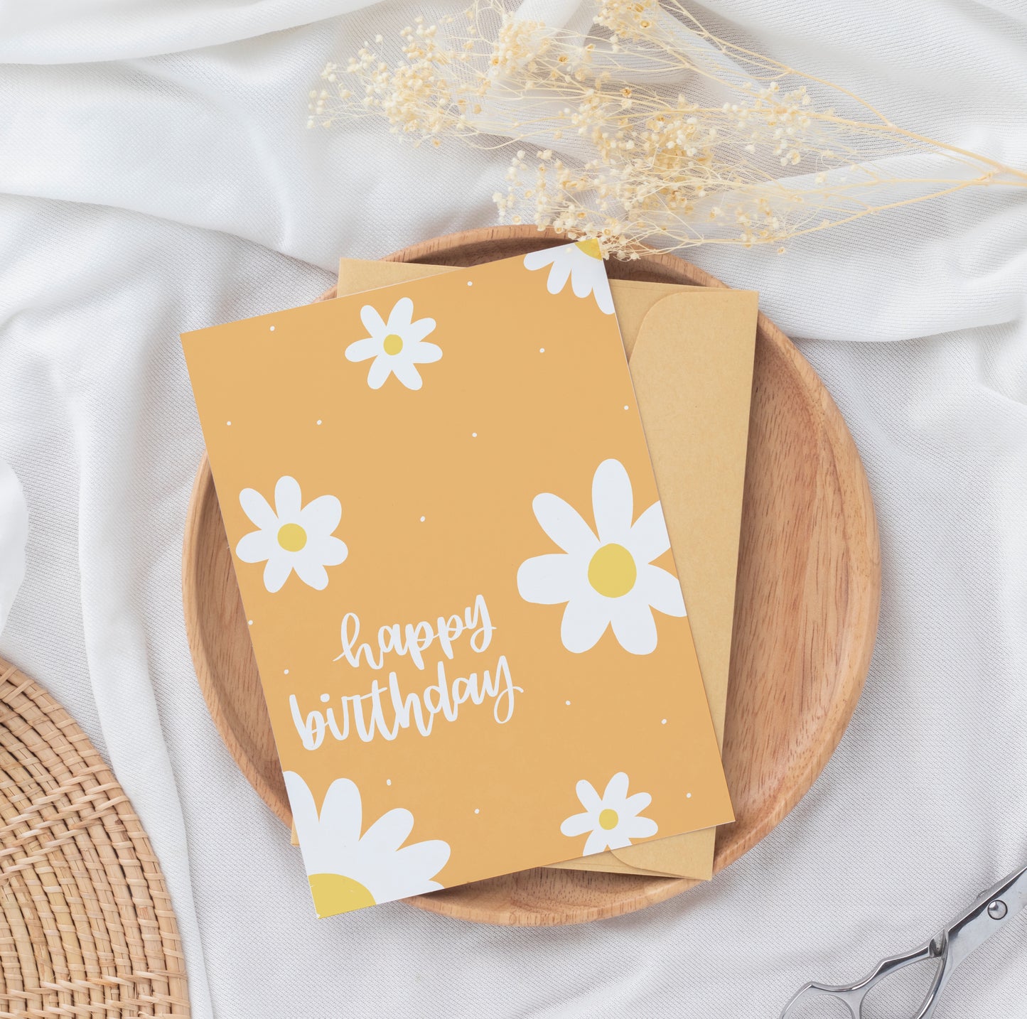 Yellow Birthday Flowers