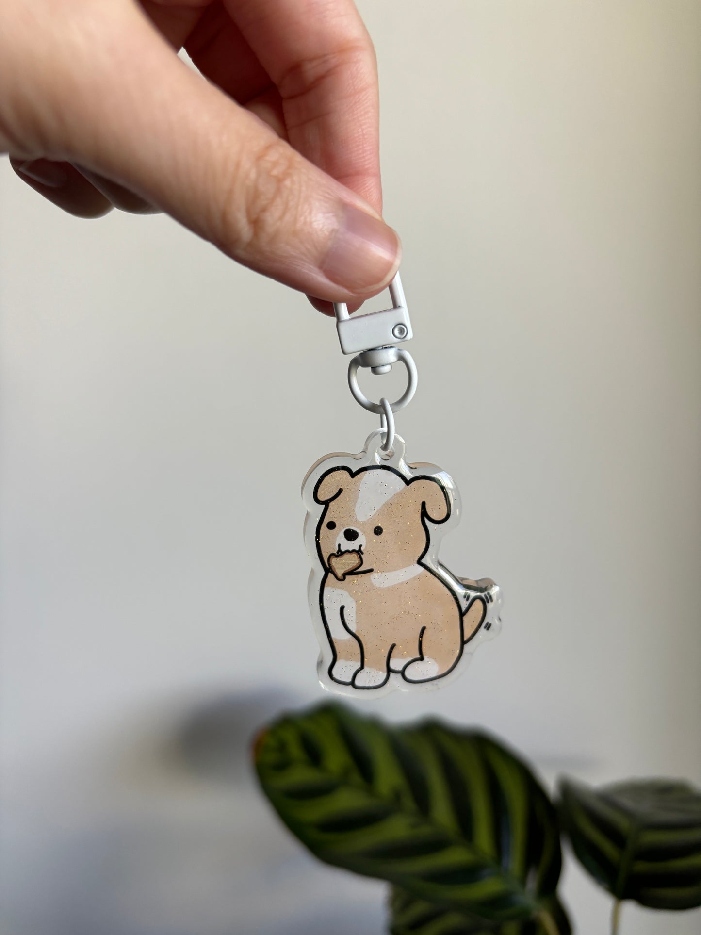 Dog Bread Keychain