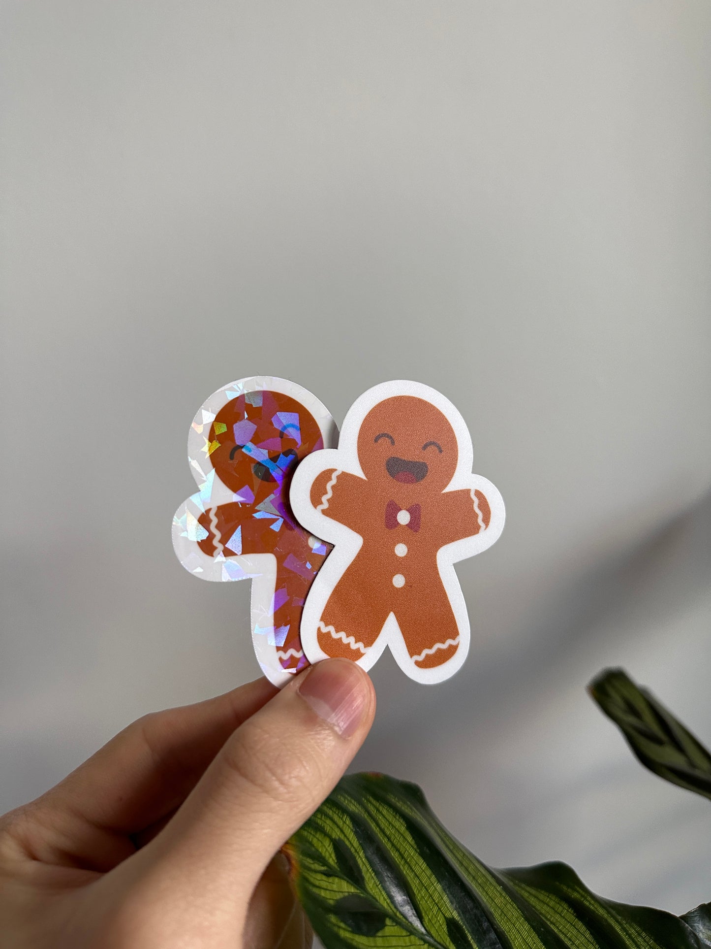 Gingerbread Man Red Bow