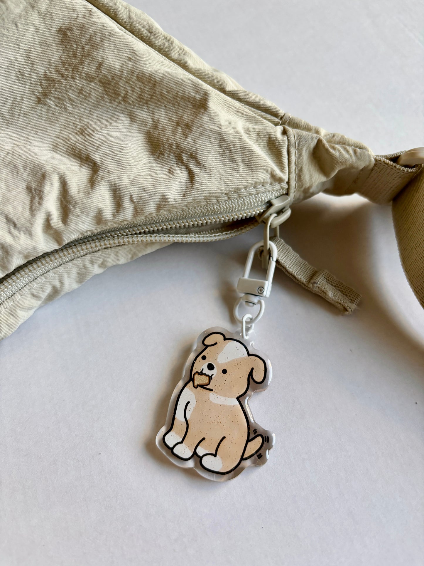 Dog Bread Keychain